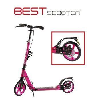 Самокат Best Scooter Factor рожевий 1675716475 фото