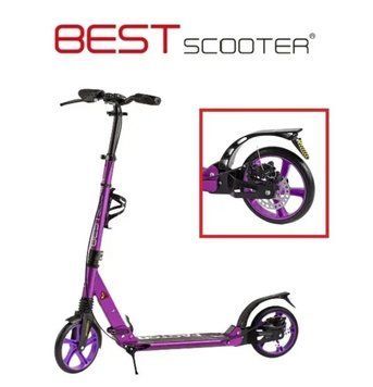 Самокат Best Scooter Factor фіолетовий 1675716832 фото