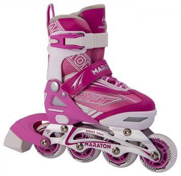 Ролики maraton soft s(31-34) pink 1353825002 фото