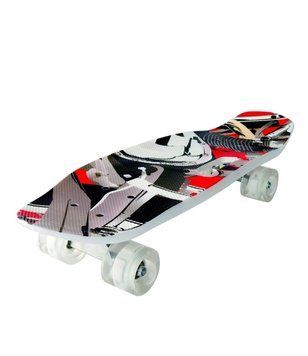 Скейтборд Penny Board з ручкою 65*17 Metal/Металл 1814083921 фото