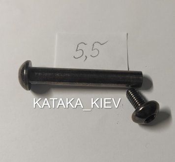 Болт фіксуючий колеса самоката 55мм 1386288001 фото